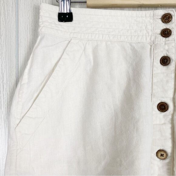 Patagonia | Button Front Summertime Hemp Skirt Size 4 - Picture 3 of 7